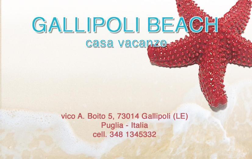 Gallipoli Beach Exteriér fotografie